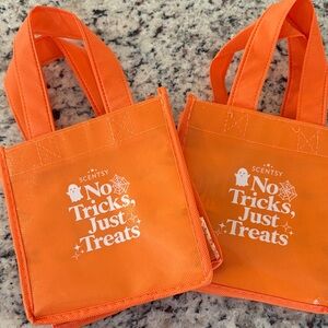 Scentsy Bright Orange Trick-or-Treat Bags